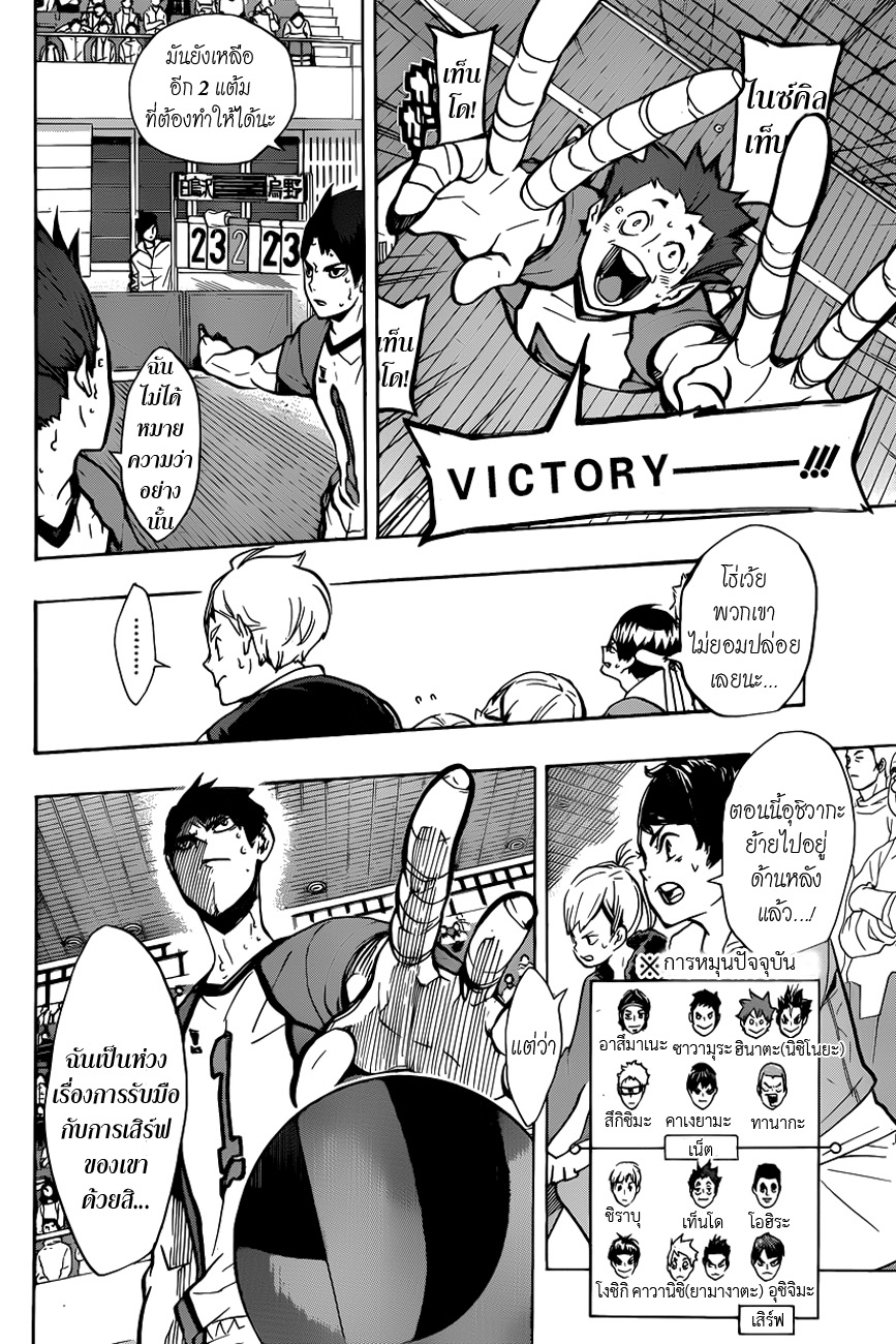 Haikyuu!! 160-ศัตรูที่ระวังตัว