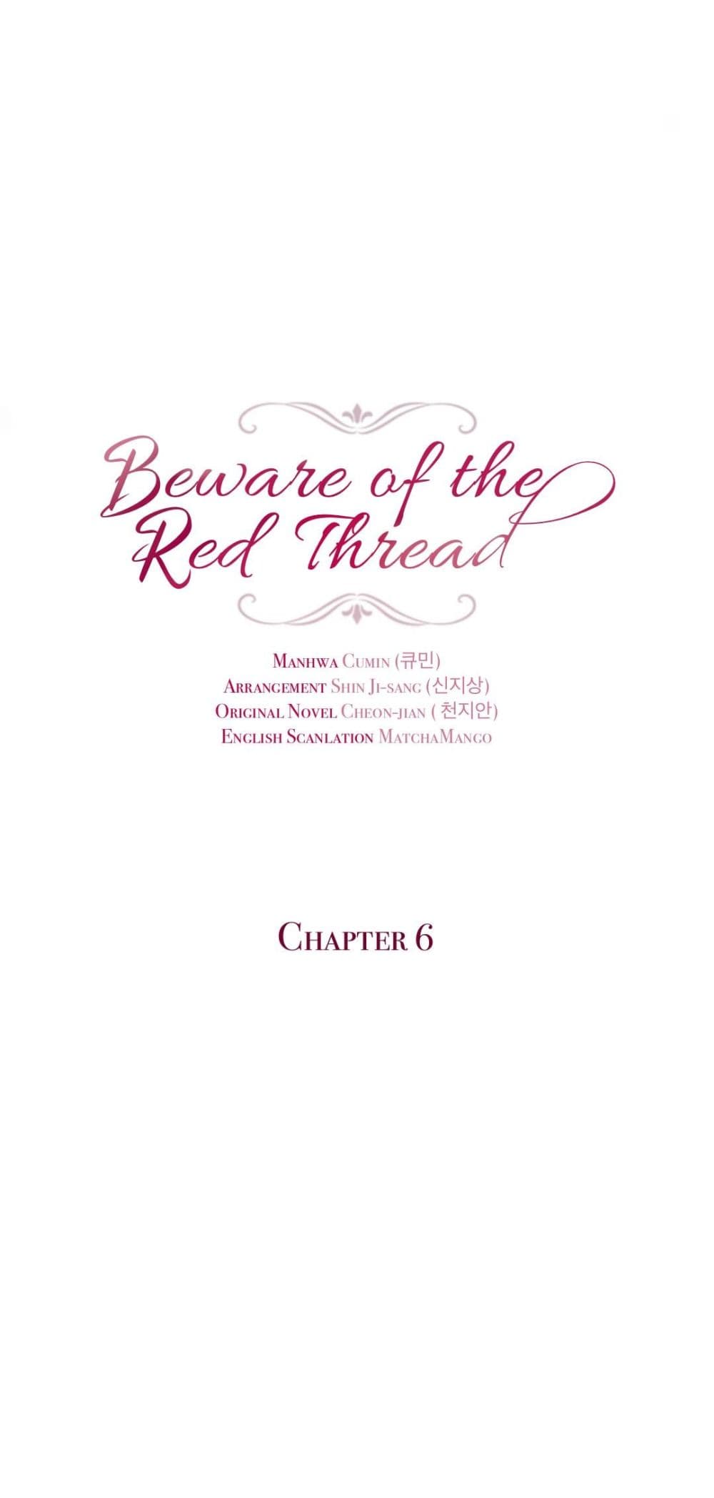 Beware of the Red Thread 6-6