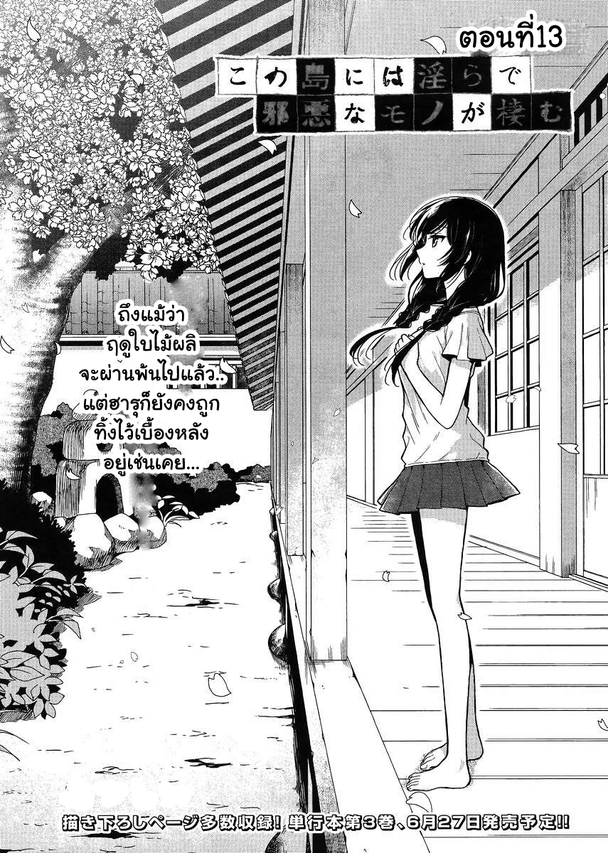 Kono Shima ni wa Midara de Jaaku na Mono ga Sumu 13-13