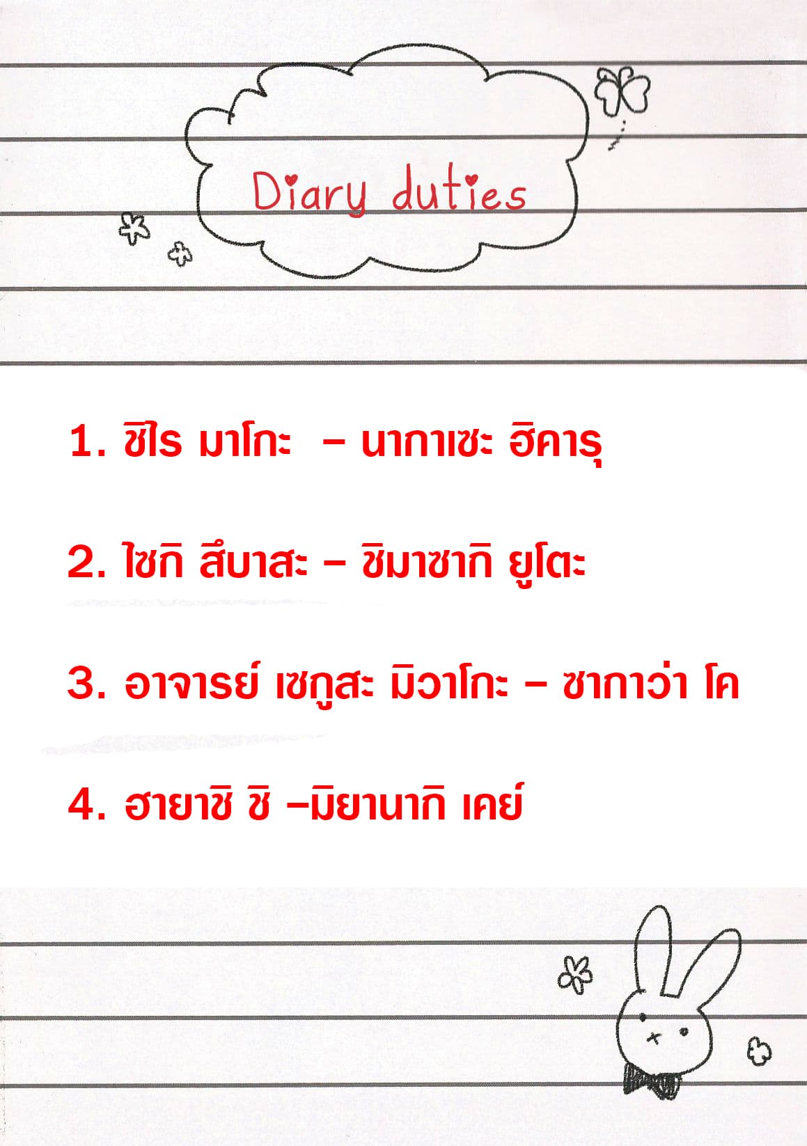 Diary About the Loving Care of High School Boys 1-1