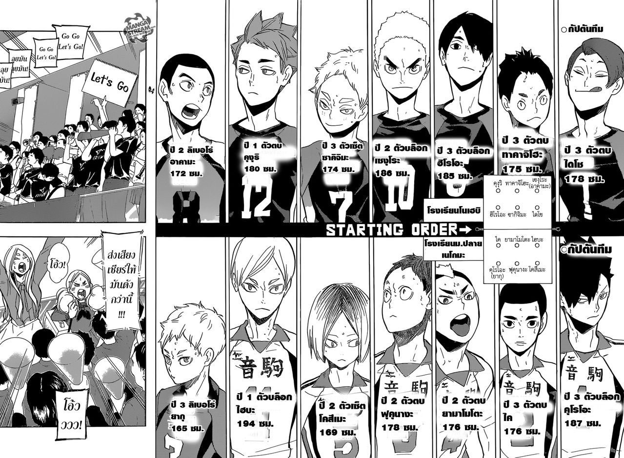 Haikyuu!! 196-ลุยเต็มกำลัง