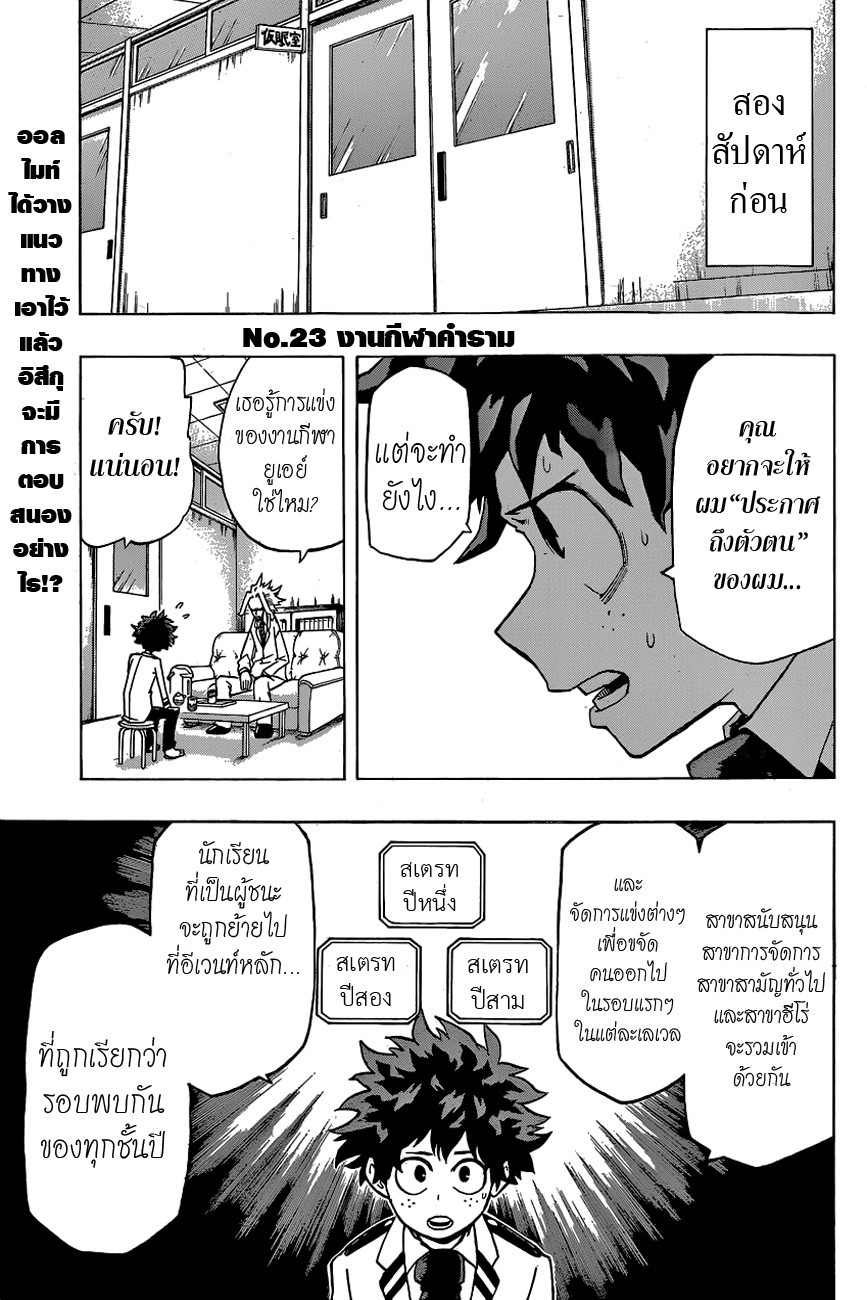 Boku no Hero Academia 23-TH-งานกีฬาคำราม