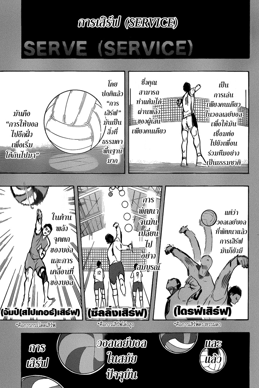 Haikyuu!! 137-การฝ่าฟันของอดีตจิตใจที่อ่อนแอ