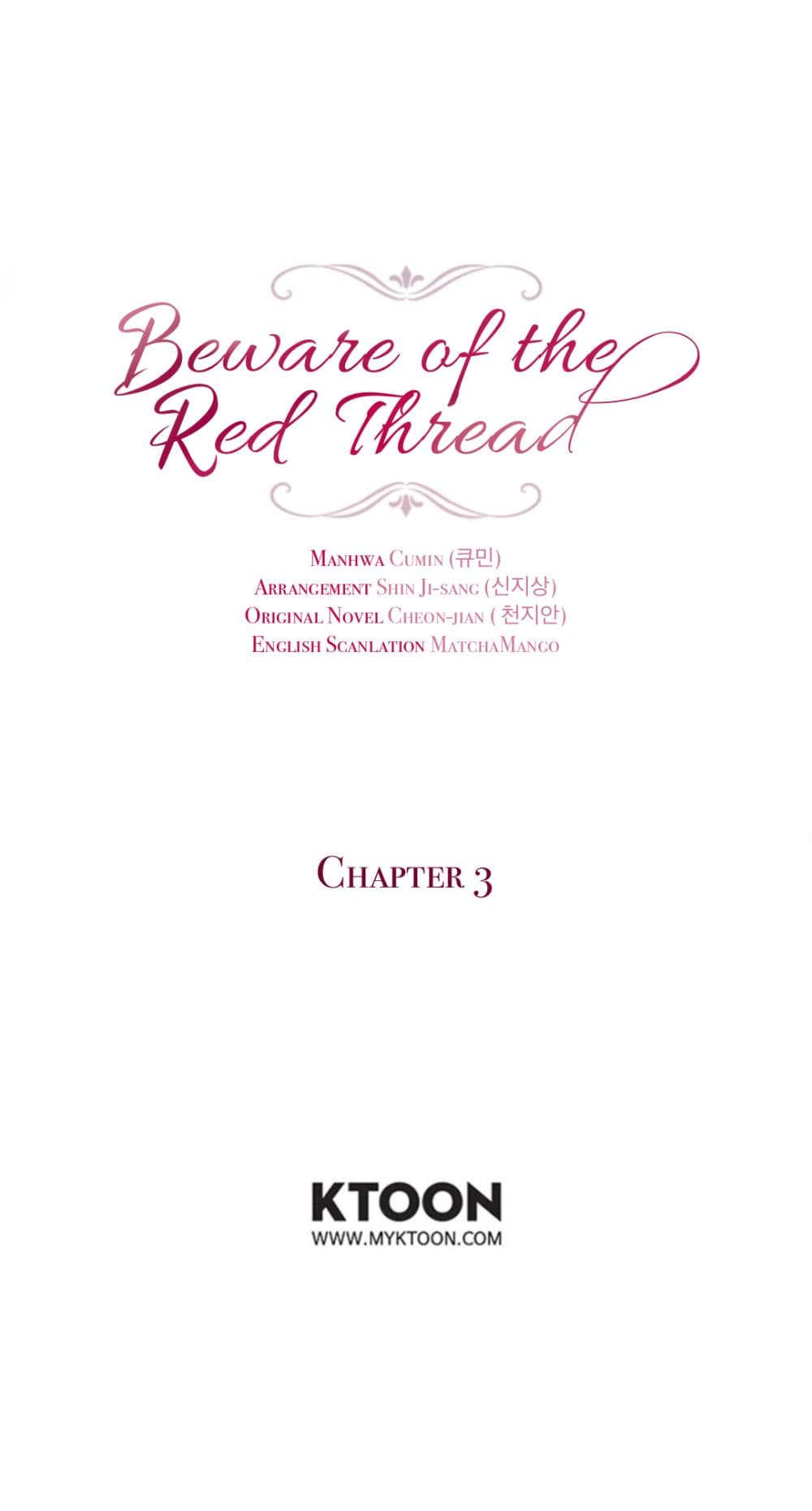 Beware of the Red Thread 3-3