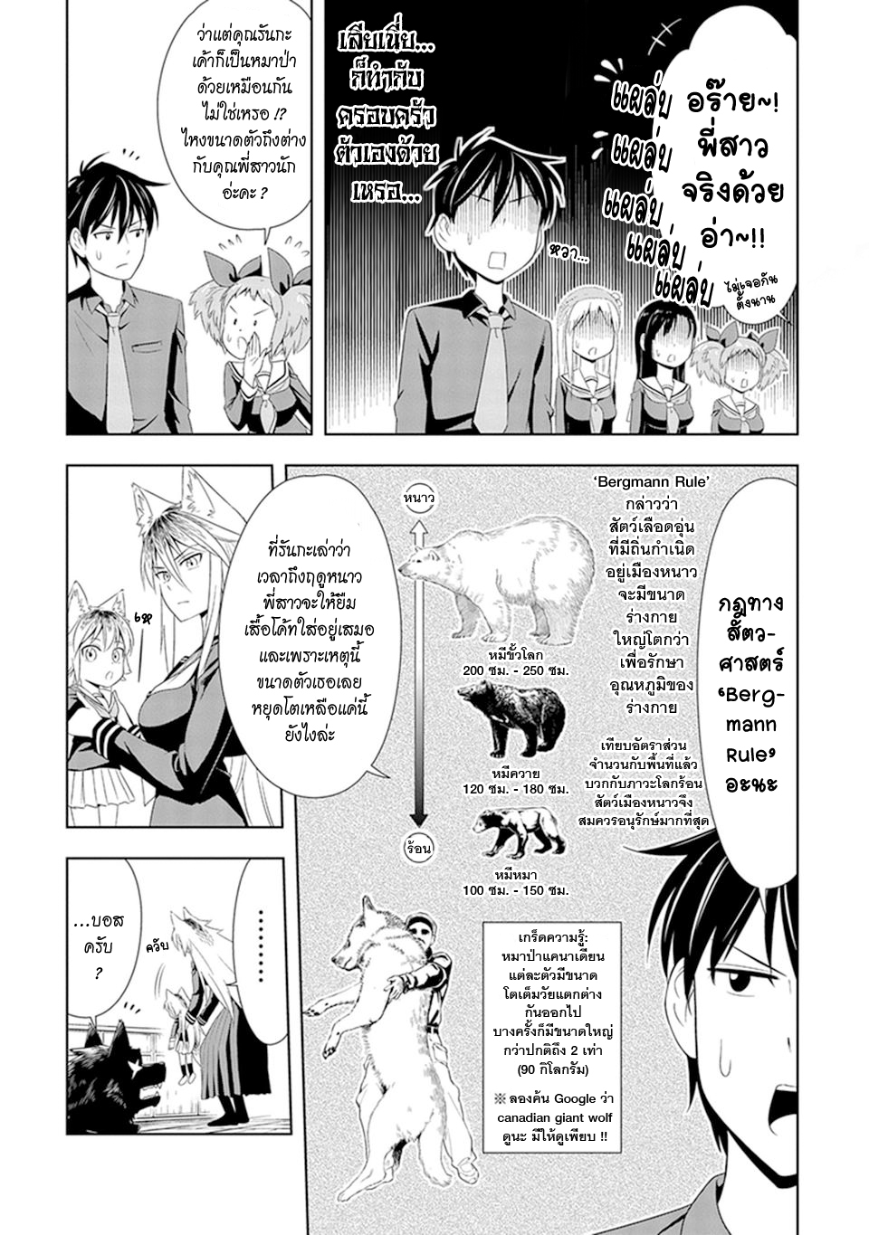 Murenase! Shiiton Gakuen 6-พี่สาวที่แข็งแกร่งที่สุดในปฐพี ‘เฟอรัล’