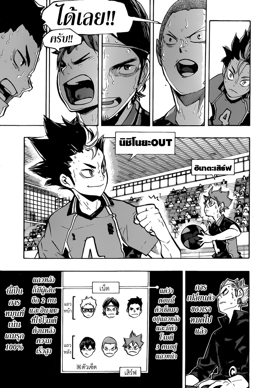Haikyuu!! 187-พระจันทร์ยามเที่ยงวัน
