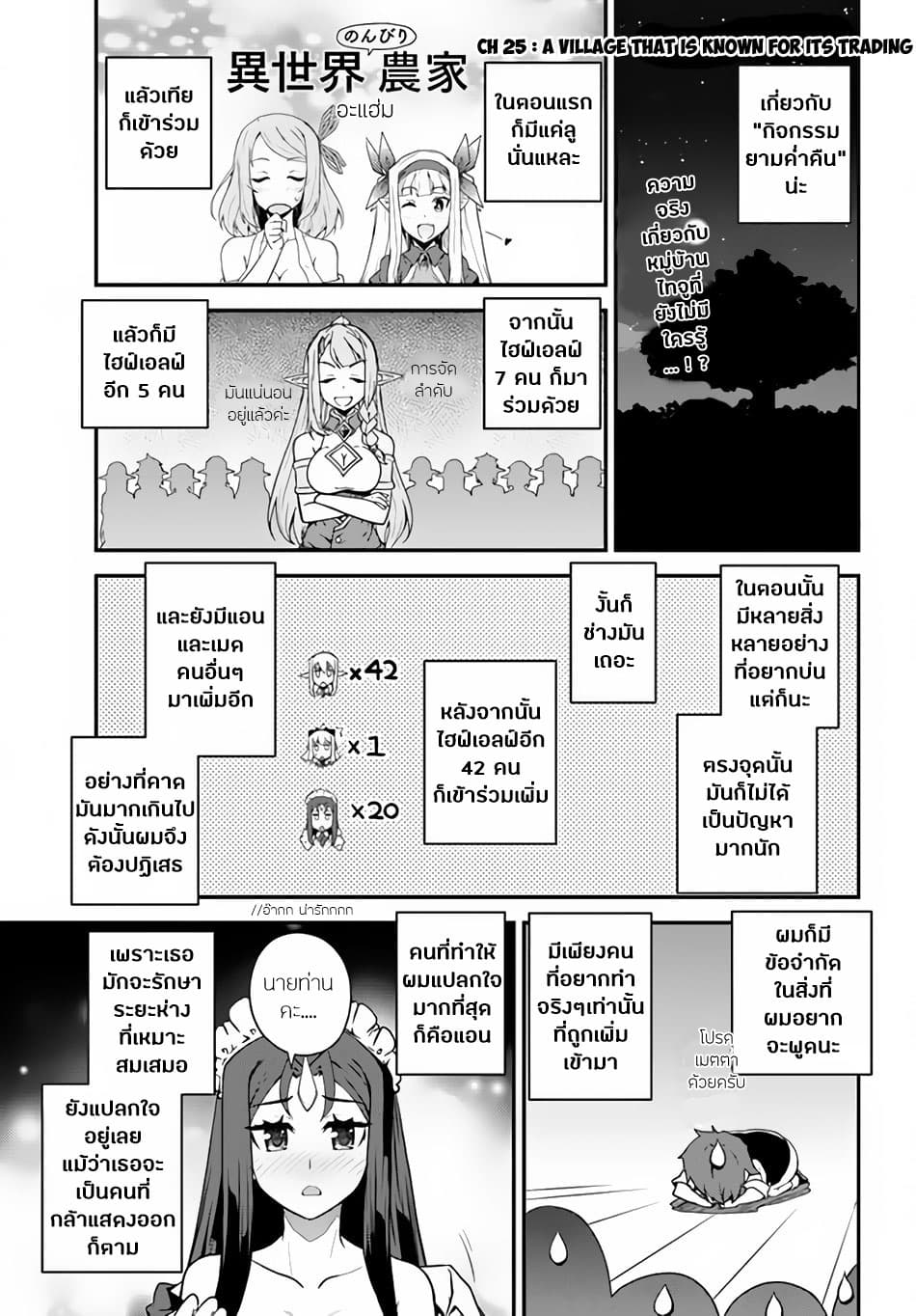 Isekai Nonbiri Nouka ชีวิตเกษตรตามใจ ในต่างโลก 25-25