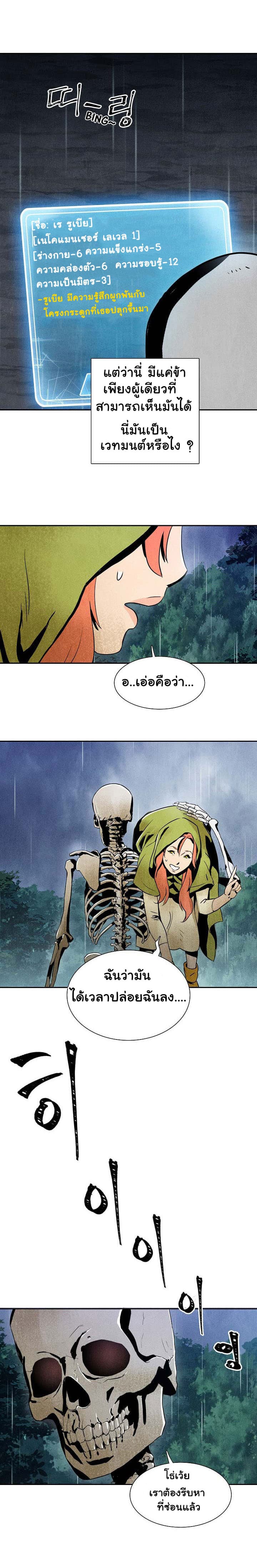 Skeleton Soldier Couldn't Protect the Dungeon นักรบโครงกระดูก ผู้มิอาจปกปักดันเจี้ยน 1-1