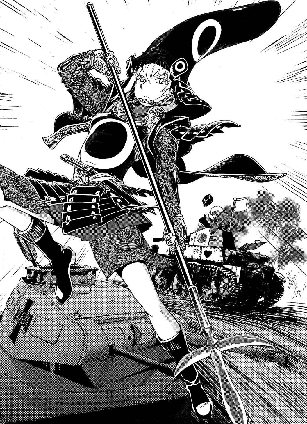 Girls Und Panzer: Ribbon Warrior 17-การตีโต้ของคุโรโมริมิเนะ Part 3