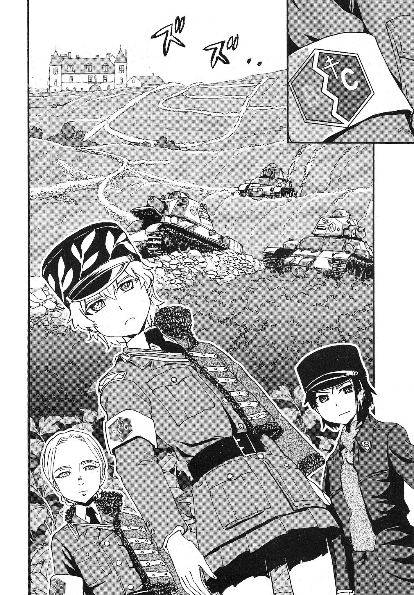 Girls Und Panzer: Ribbon Warrior 15-การตีโต้ของคุโรโมริมิเนะ Part 1