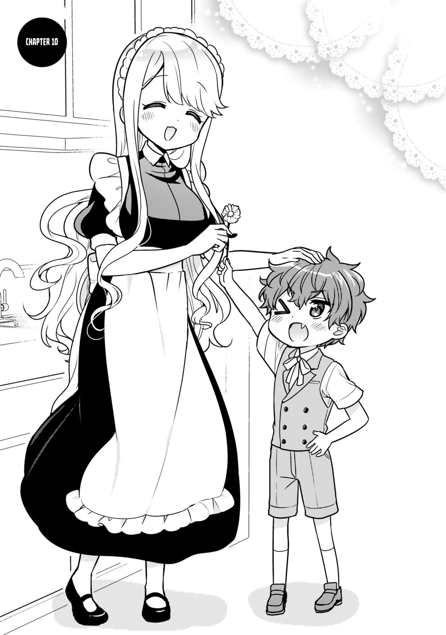 Tekito na Maid no Onee-san to Erasou de Ichizu na Botchan เมดซุ่มซ่ามกับเรื่องราว 10 ปี ของนายน้อยผู้เอาแตใจ 10-10