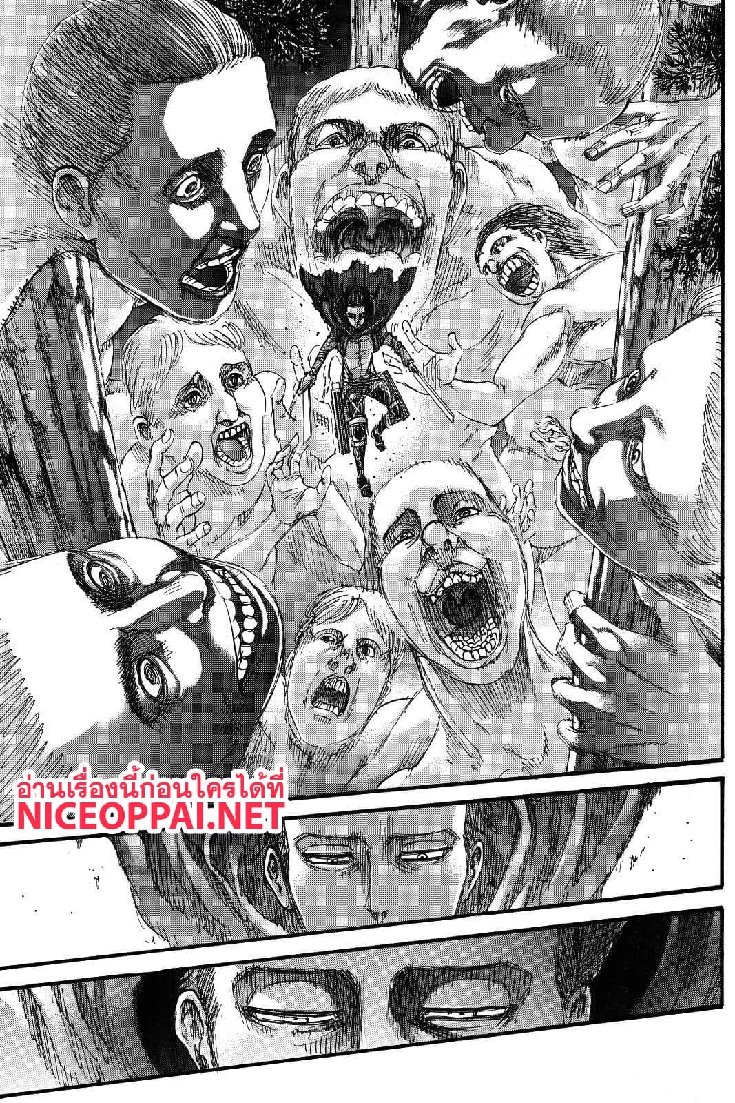 Attack on Titan 113-ความรุนแรง