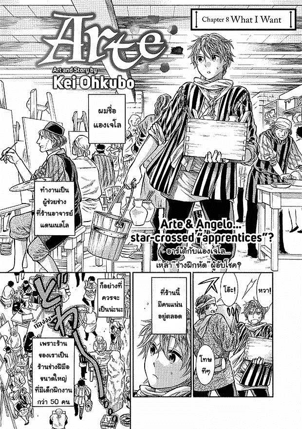 Arte 8-สิ่งที่ใฝ่หา