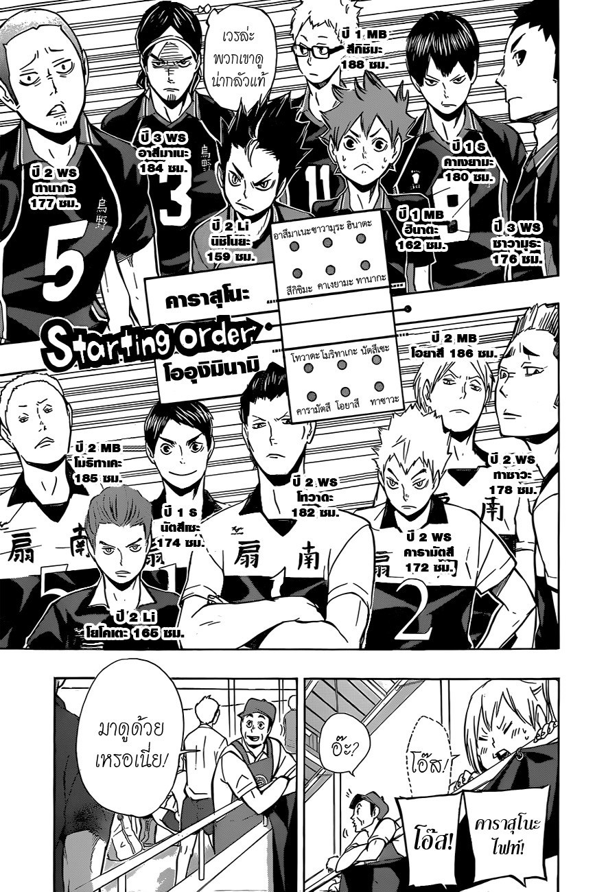 Haikyuu!! 99-เริ่มการแข่งขัน
