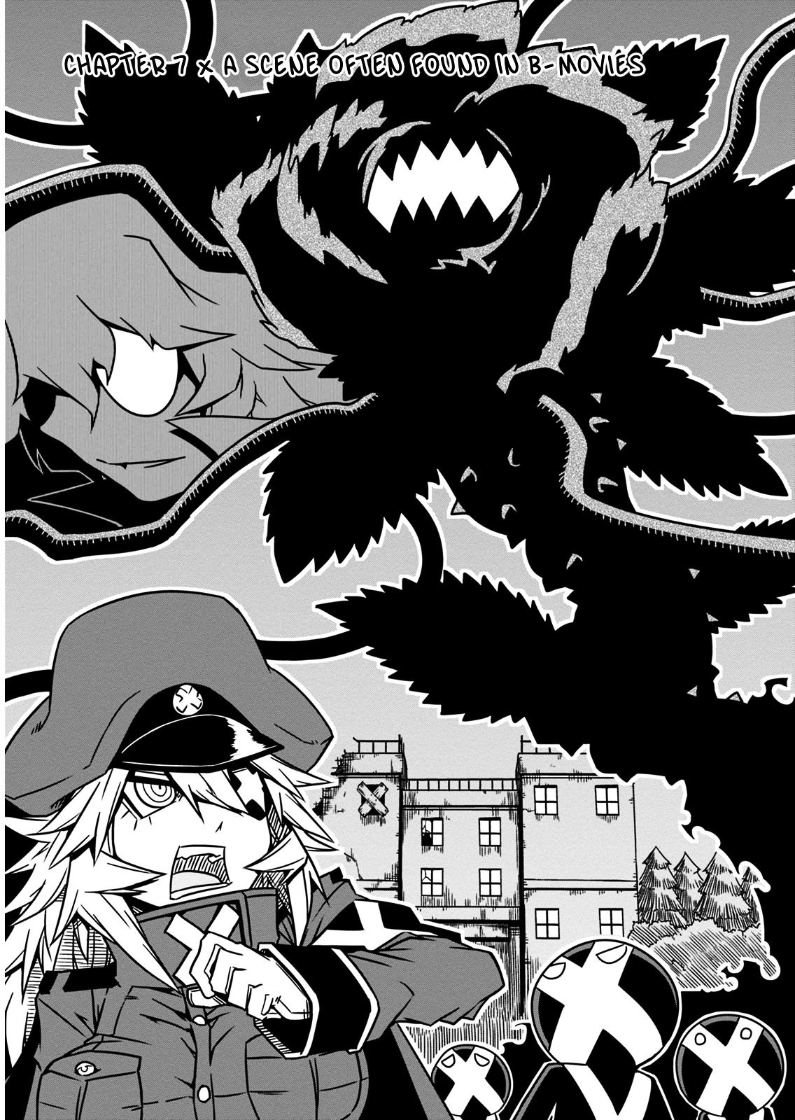 Zannen Onna-Kanbu Black General-san 7-ฉากที่เห็นได้บ่อยๆในหนังเกรด B
