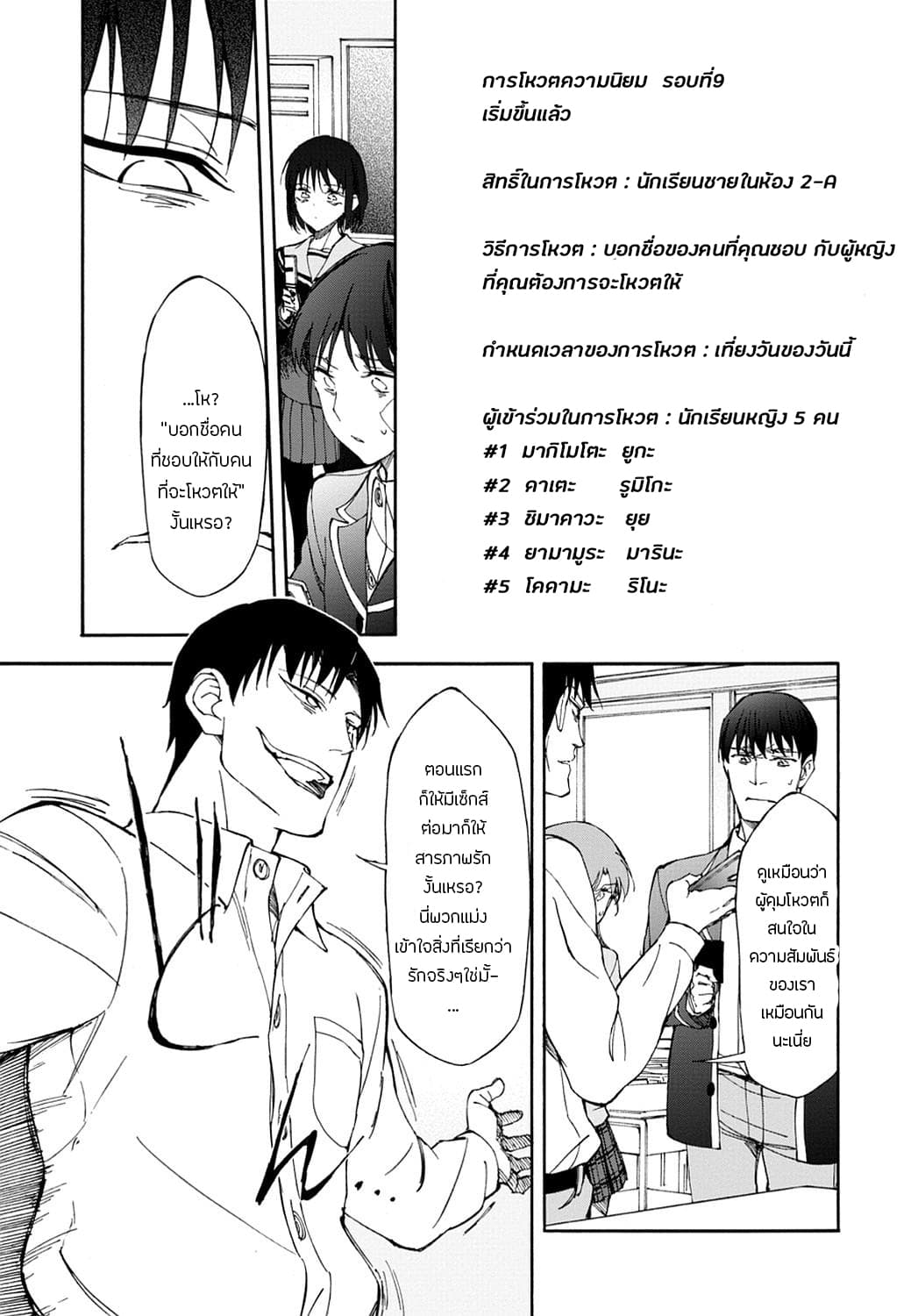 Touhyou Game - Anata ni Kuroki Ippyou o 14-14