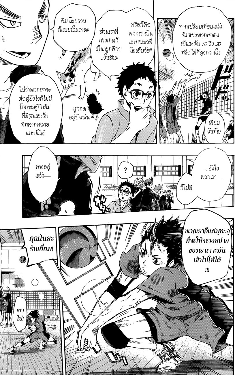 Haikyuu!! 32-แมวโตเต็มวัยกับลูกอีกา