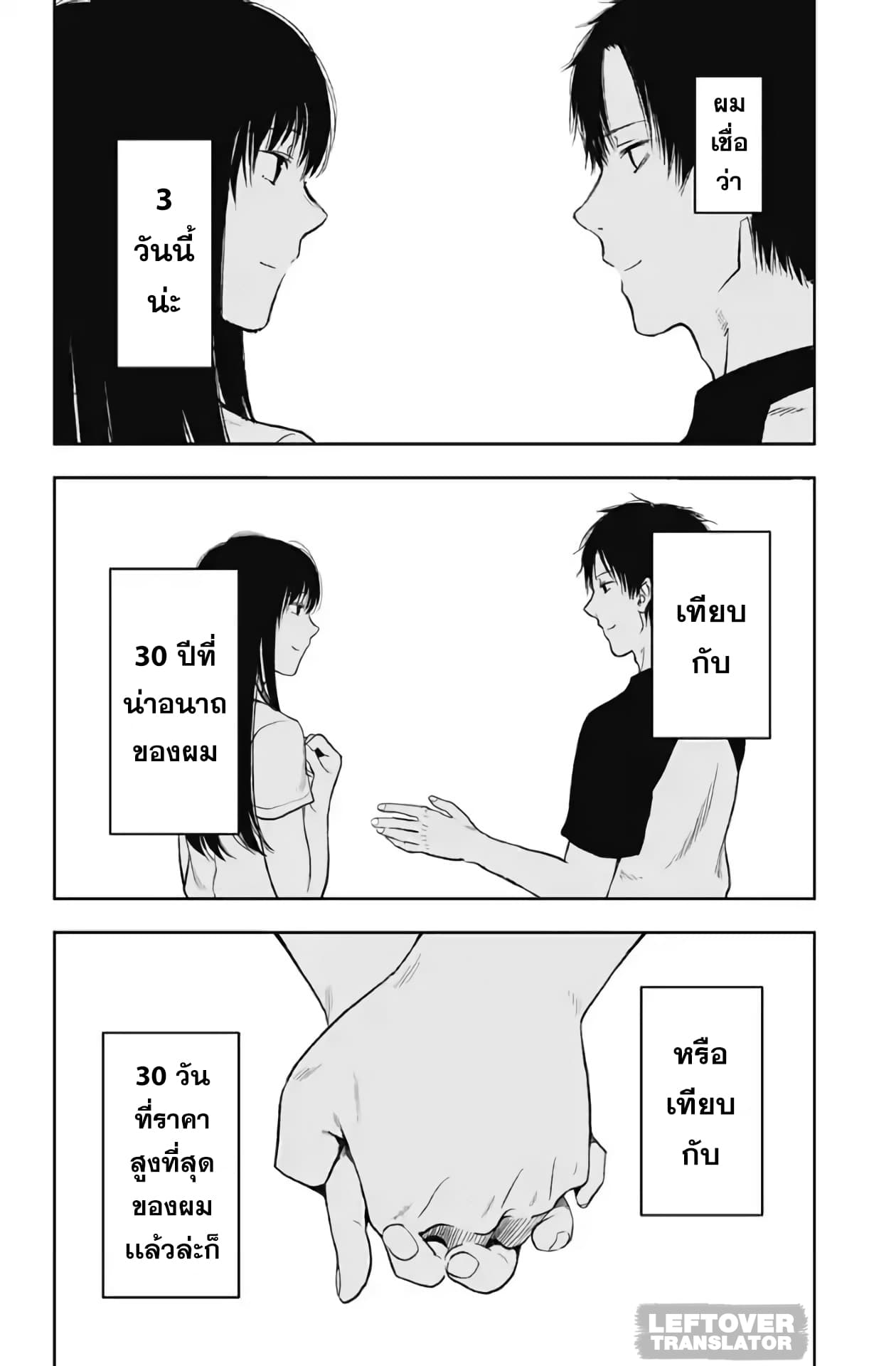 Jumyou wo Kaitotte Moratta. Ichinen ni Tsuki, Ichimanen de. 16-สุข สาม วัน (ตอนจบ)
