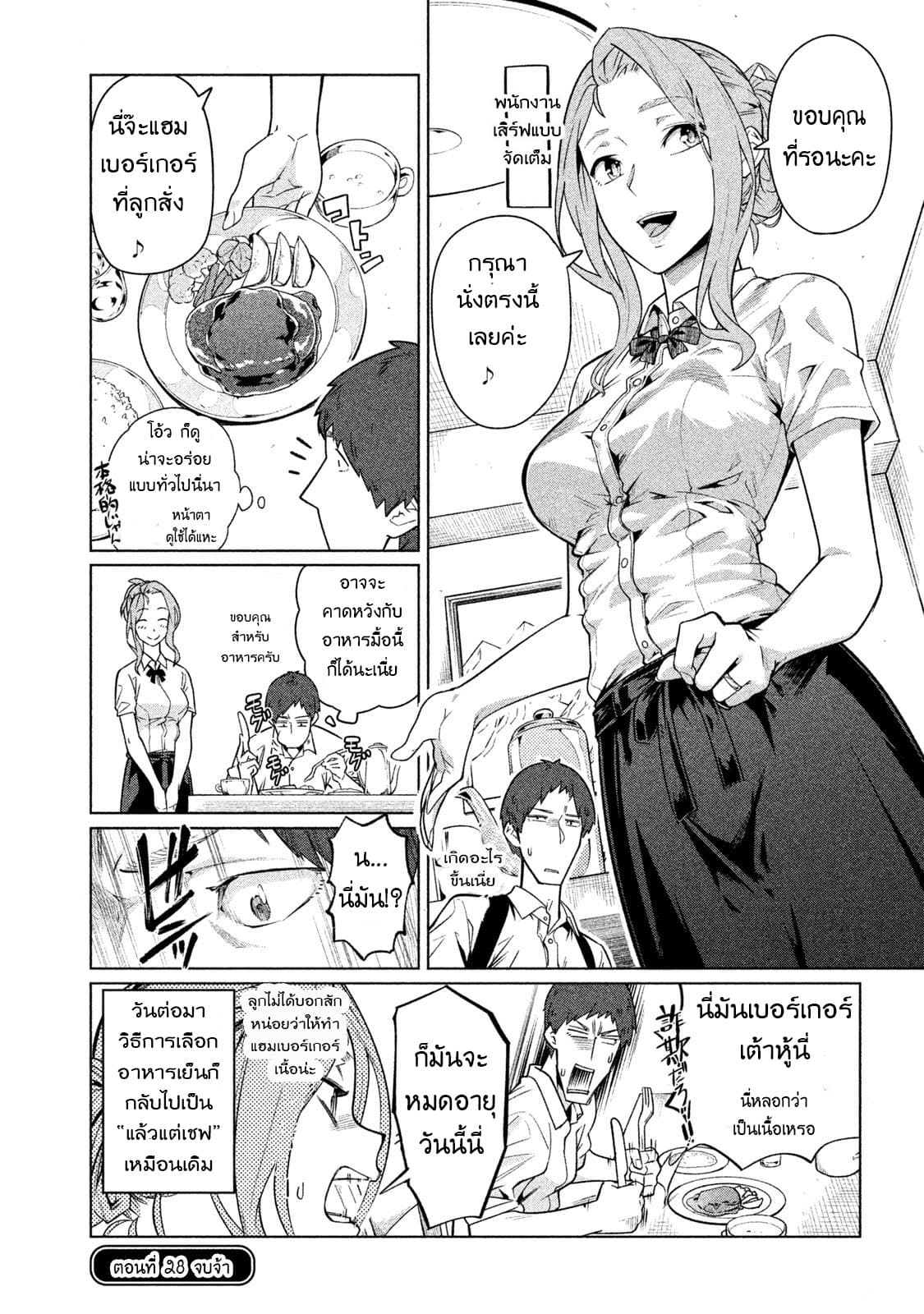 Bimajyo no Ayano-san วันสบายๆของคุณแม่ยังสาว 28-คุณแม่กับมื้อเย็น
