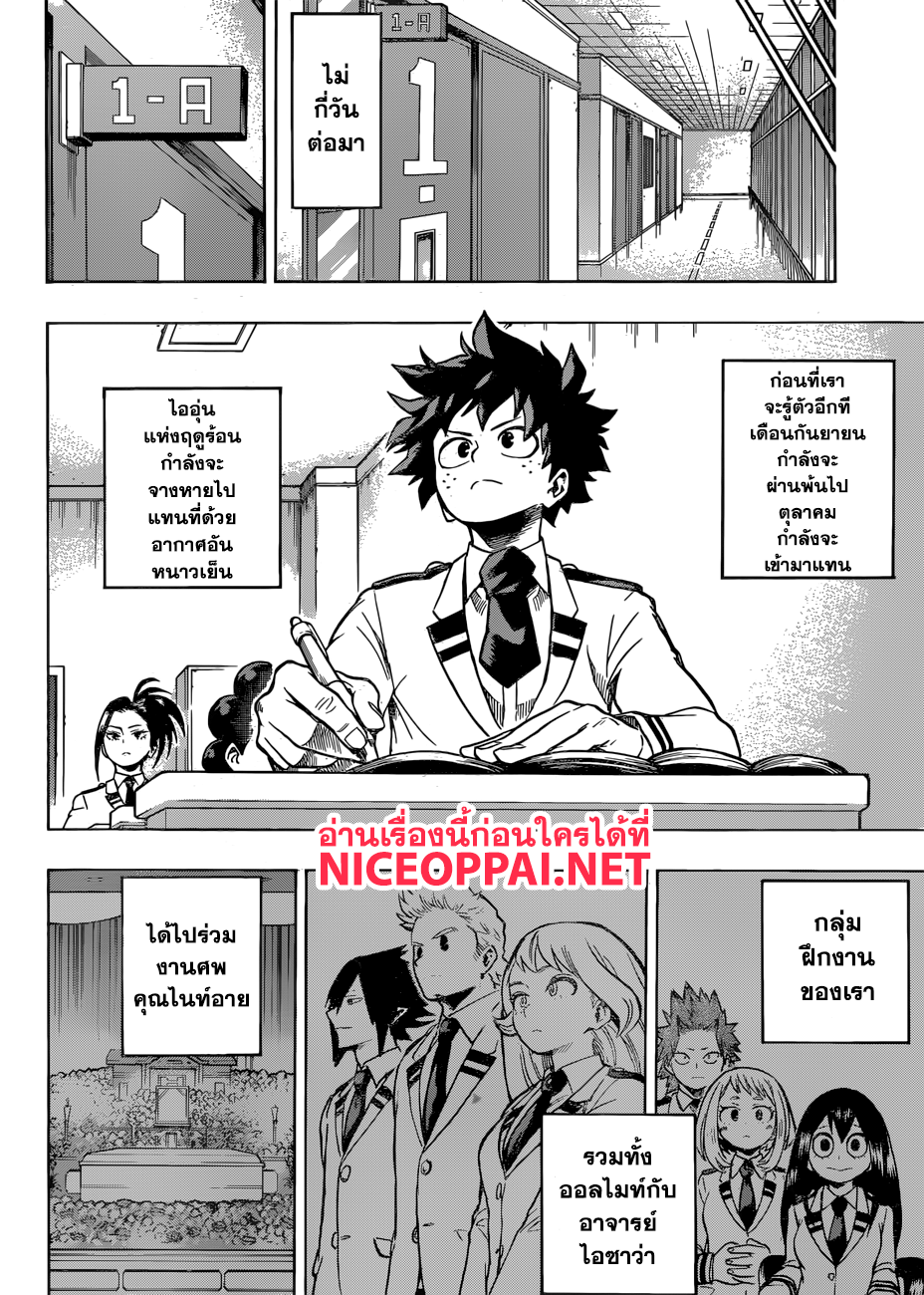 Boku no Hero Academia 167-จุดเริ่มต้นของฮีโร่