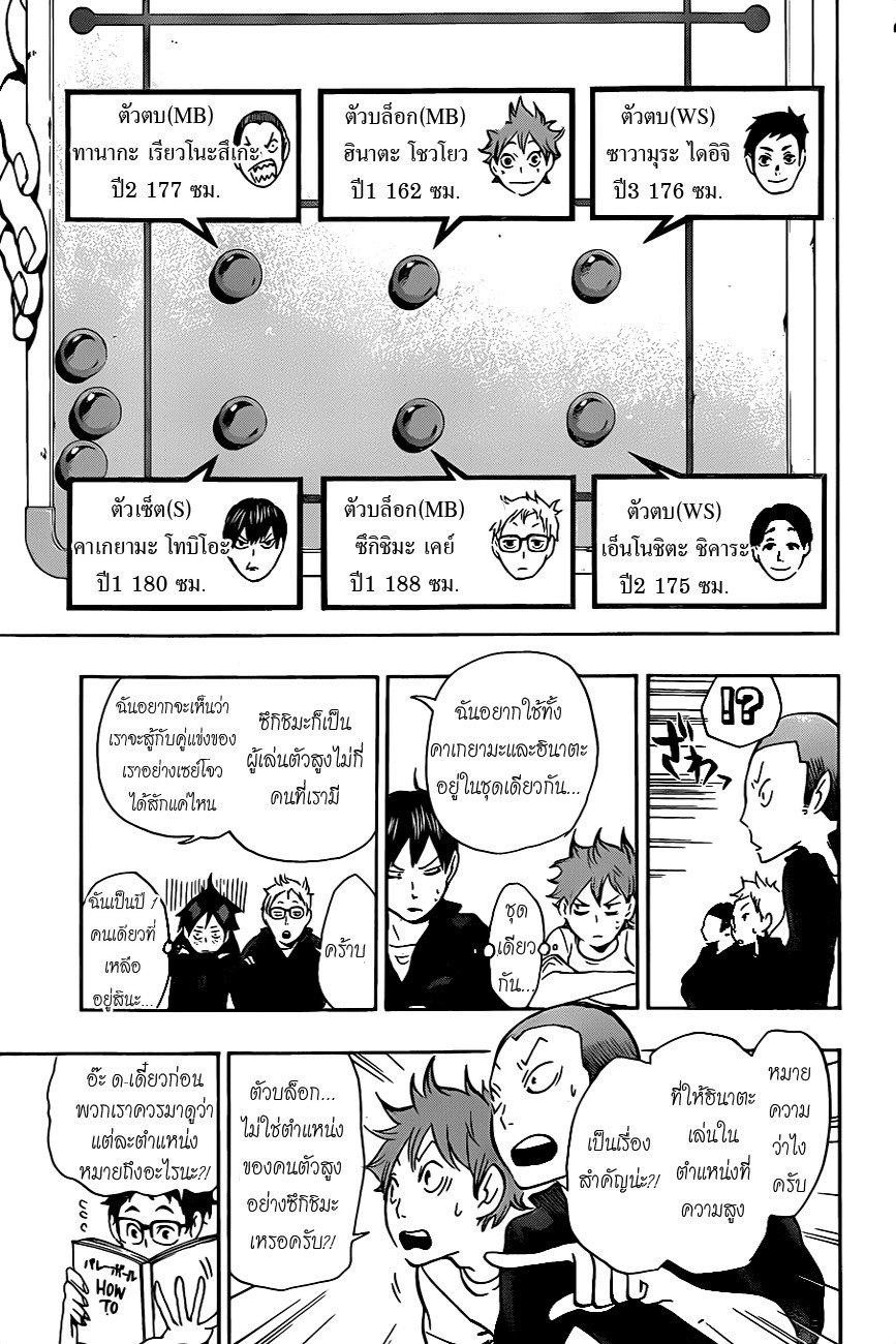 Haikyuu!! 10-ความเครียดของคนที่ขี้ขลาด