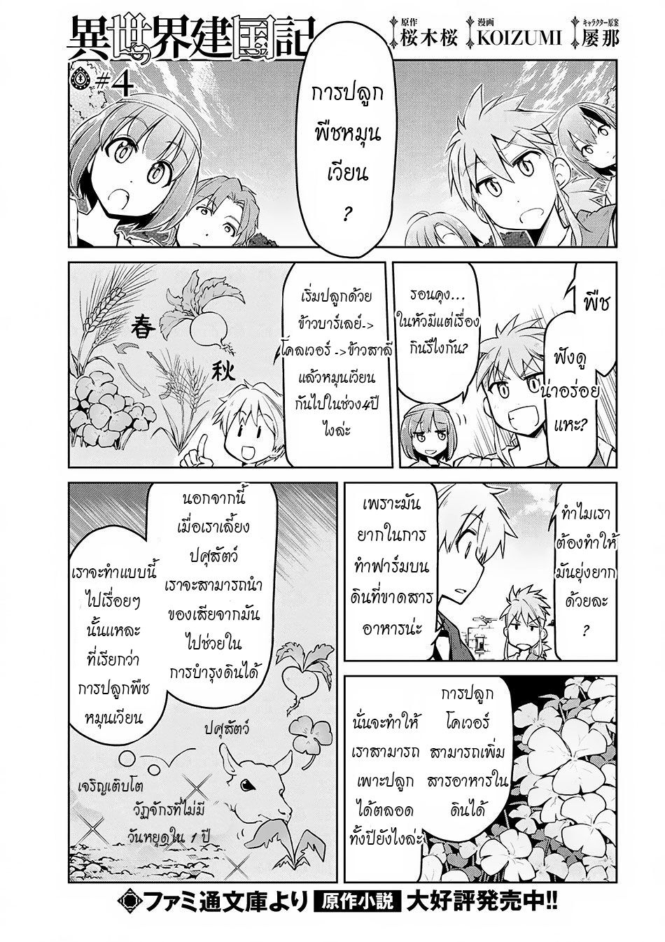 Isekai Kenkokuki ตำนานจักรพรรดิศักดิ์สิทธิ์ 4-4