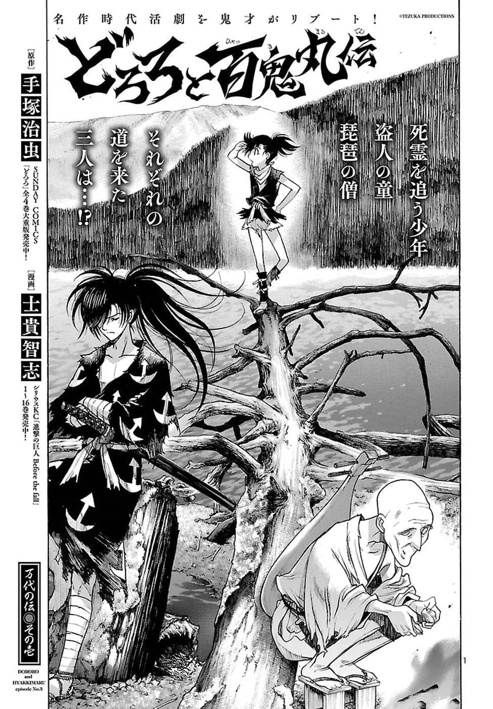 Dororo to Hyakkimaru-den 3-3