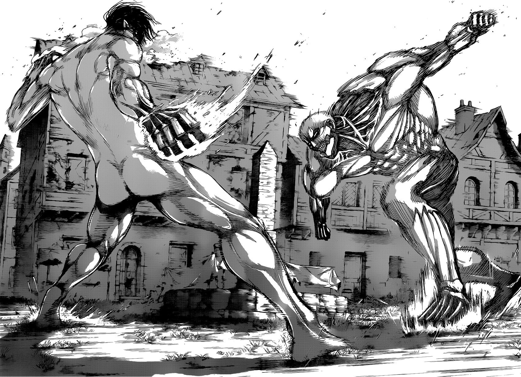 Attack on Titan 75-สองสมรภูมิรบ