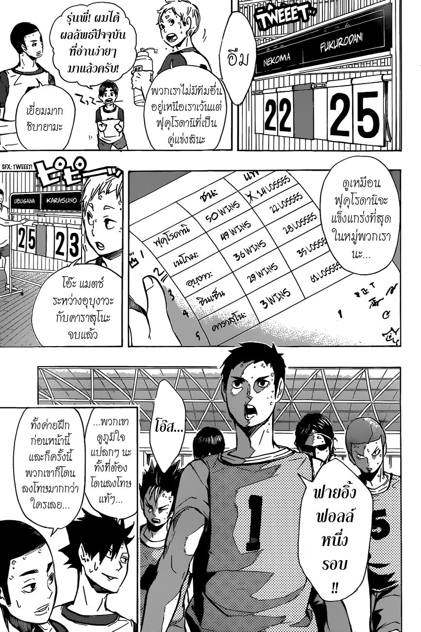 Haikyuu!! 92-ความนิ่งและการเคลื่อนที่