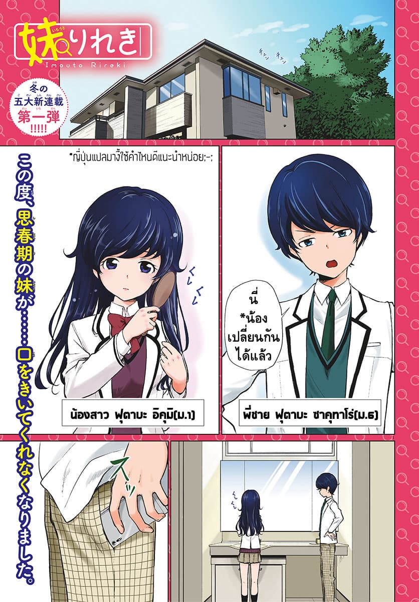 Imouto Rireki 1-1