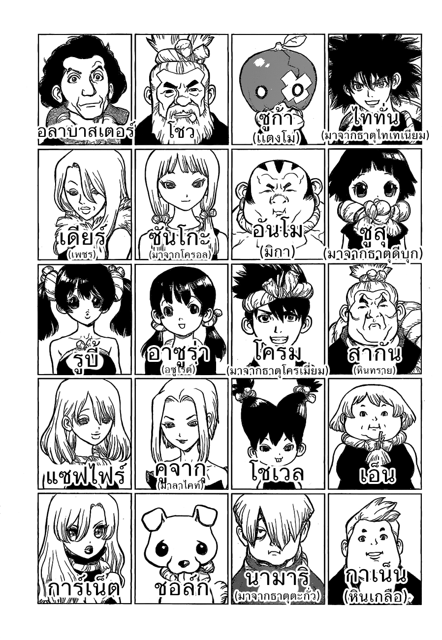 Dr.Stone 17-หน้าตาน่ากลัว