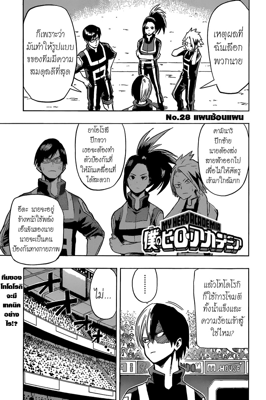 Boku no Hero Academia 28-TH-แผนซ้อนแผน