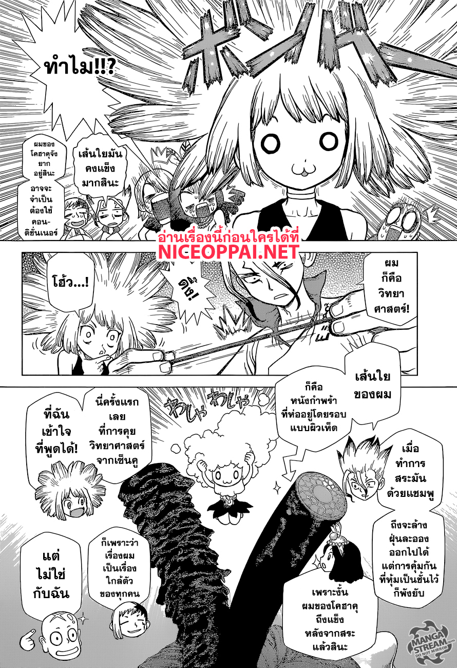 Dr.Stone 110-วิทยาศาสตร์ความงาม