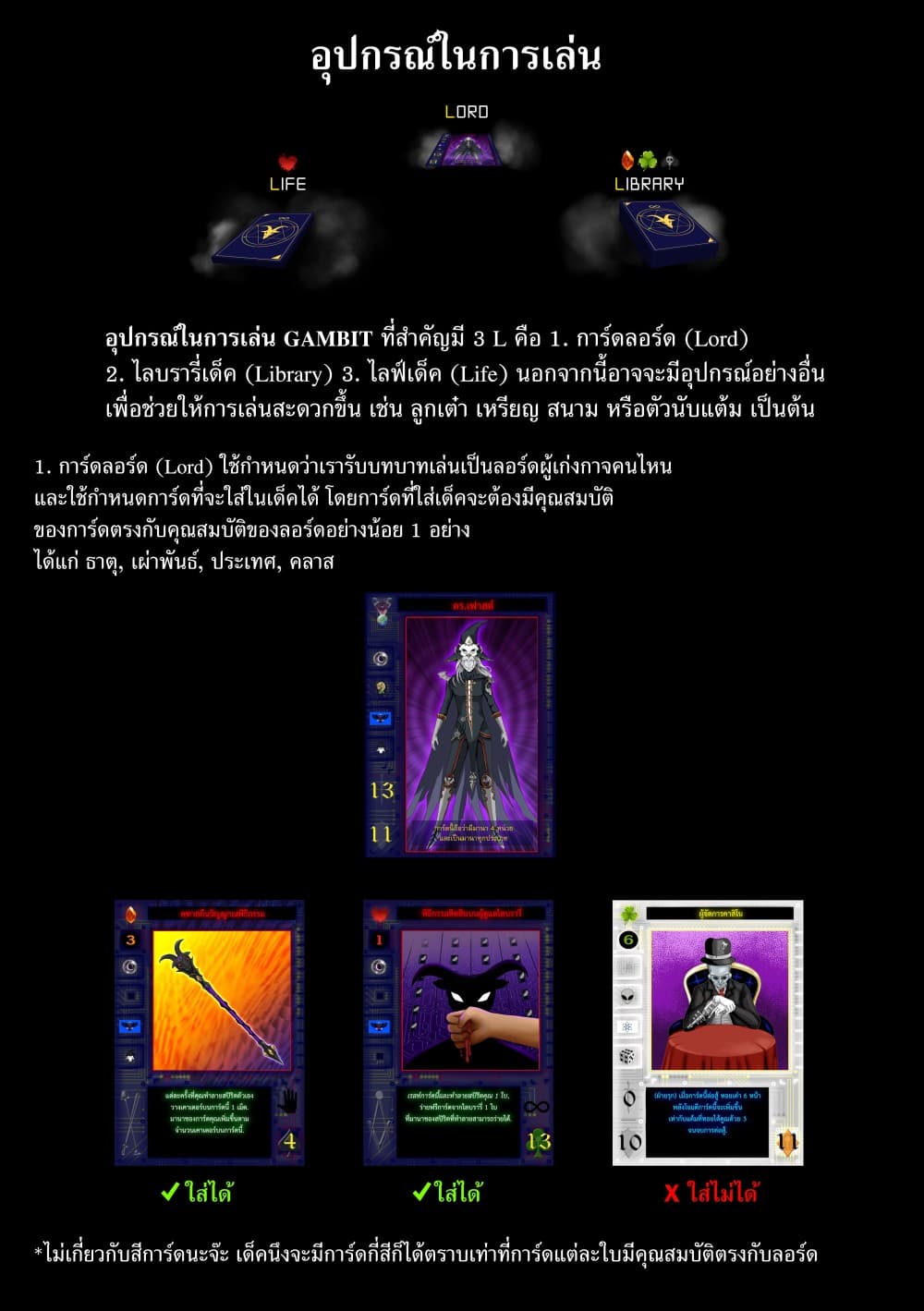Gambit the Spirit เกมคนอัจฉริยะ 2-โครงสร้างเทิร์น