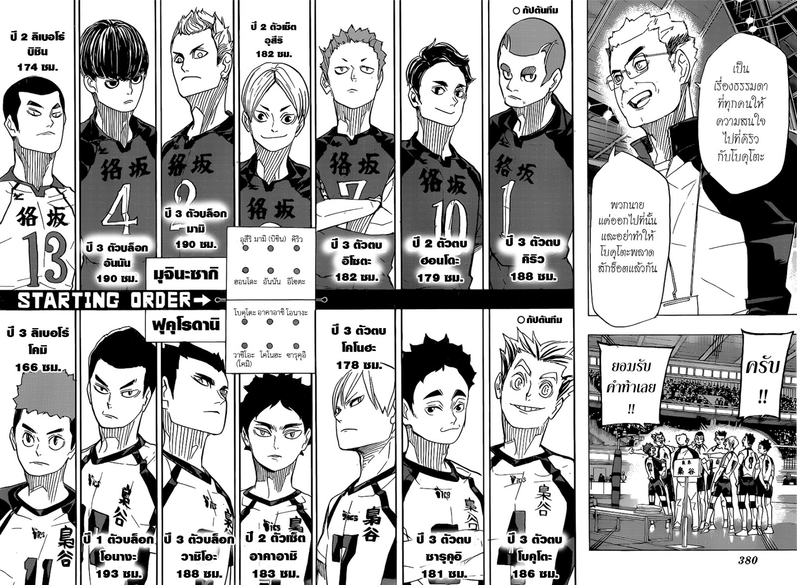 Haikyuu!! 328-ศึกที่แพ้ไม่ได้