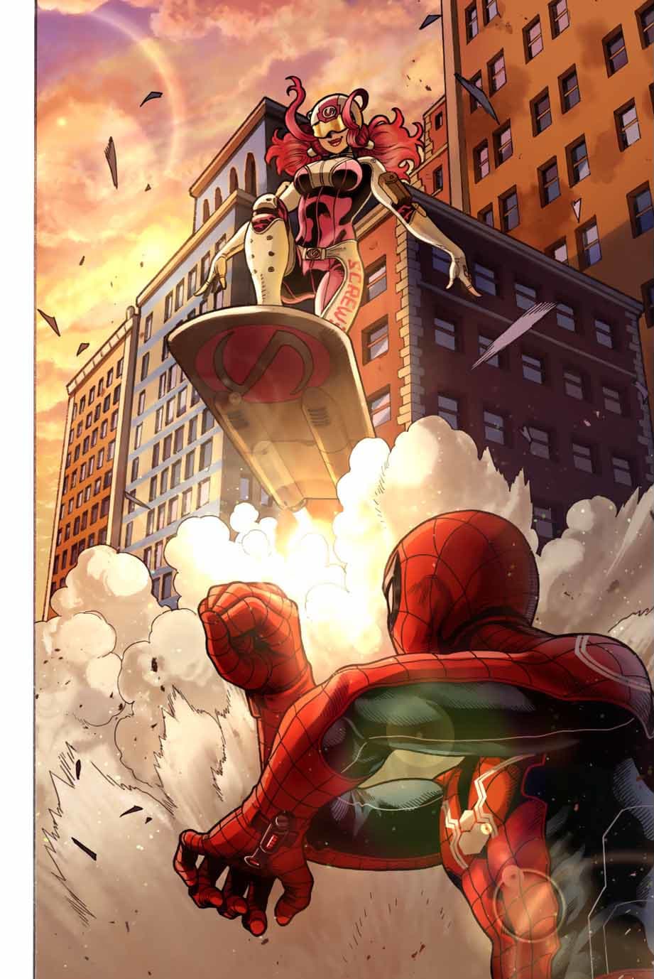Spider-Man: Fake Red 9-Screwball Challenge
