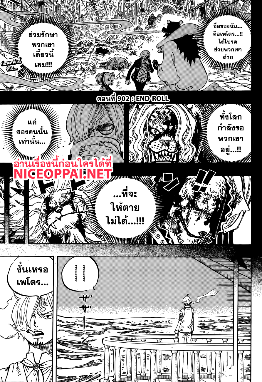 One Piece 902-END ROLL
