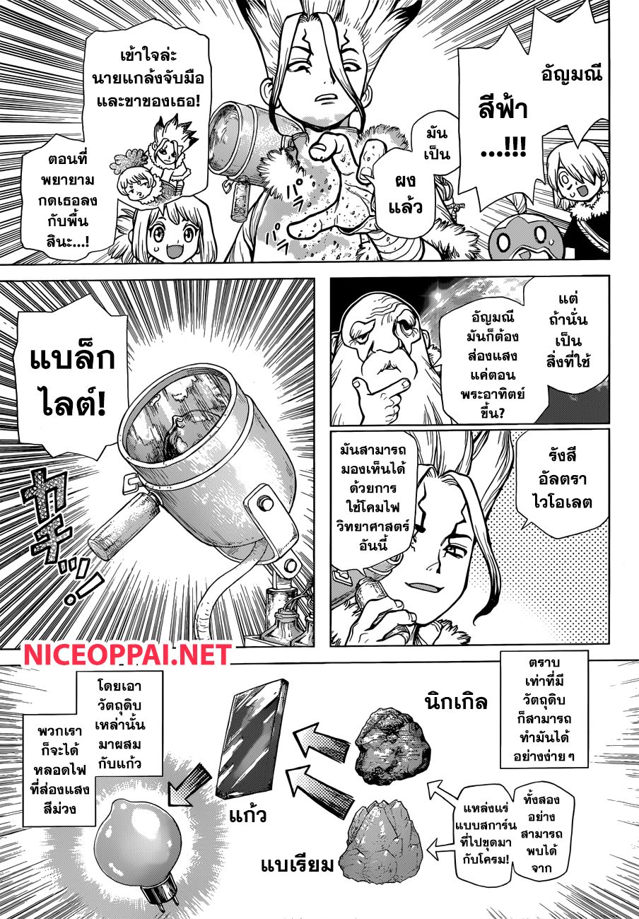 Dr.Stone 63-สงครามข้อมูล