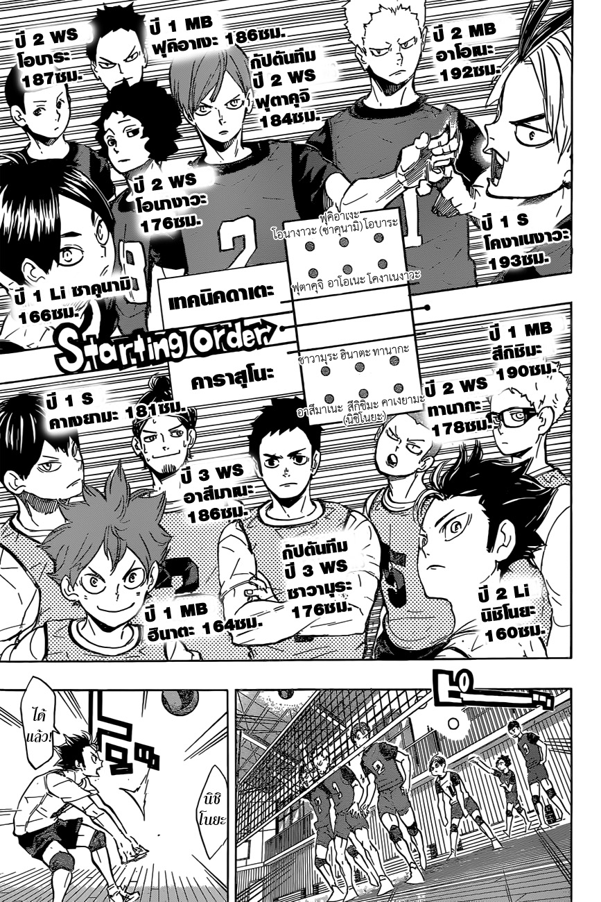 Haikyuu!! 221-กำแพงอีกครั้ง