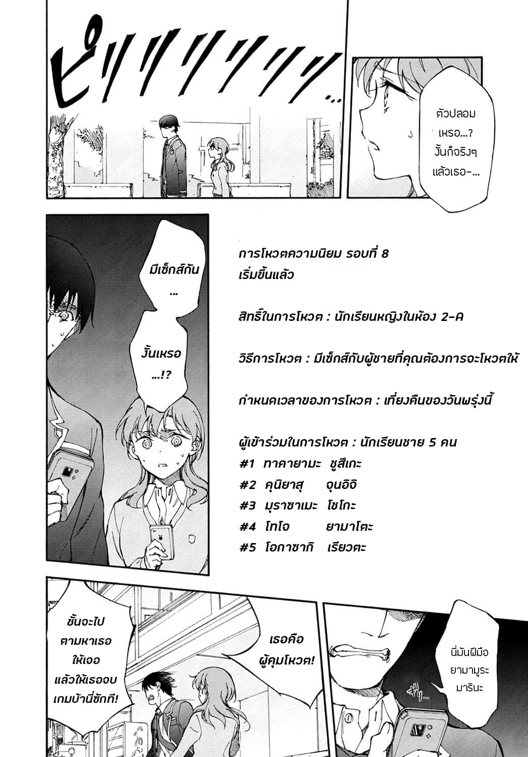 Touhyou Game - Anata ni Kuroki Ippyou o 14-14