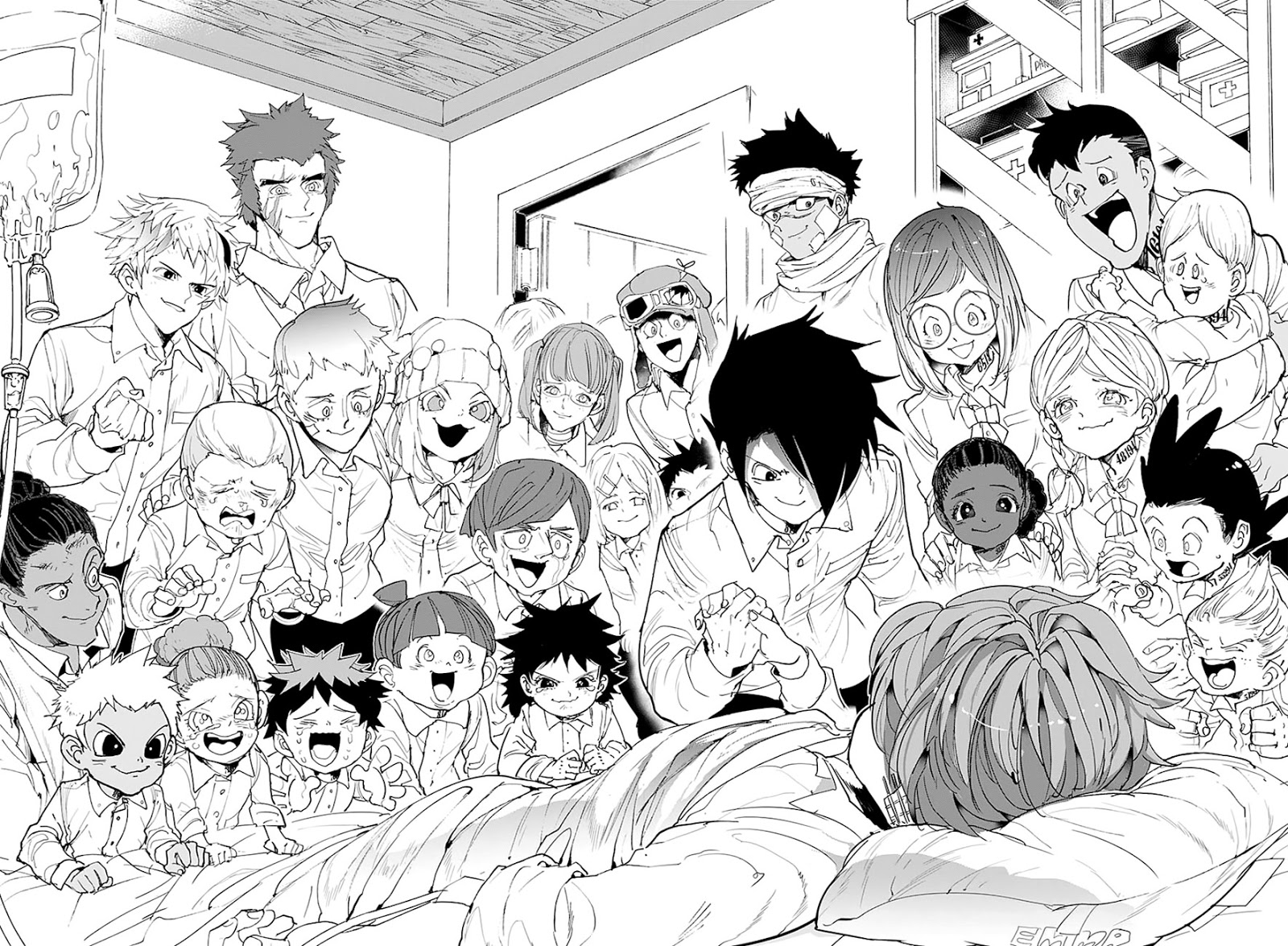 The Promised Neverland 96-ยินดีต้อนรับกลับบ้าน