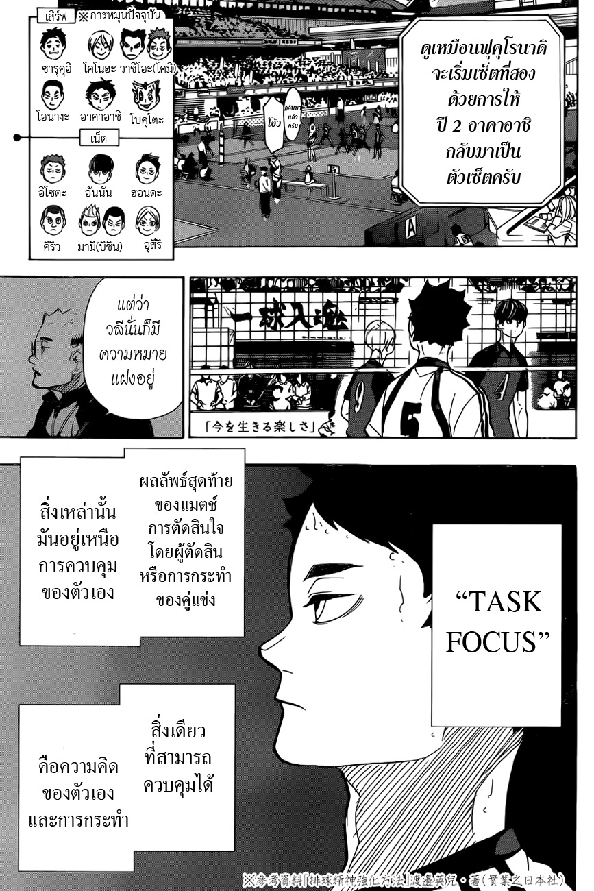 Haikyuu!! 333-Task Focus