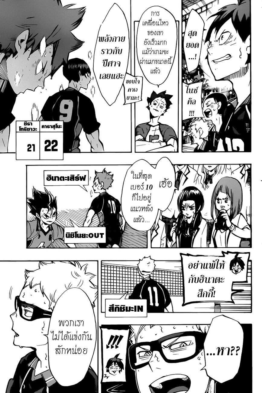 Haikyuu!! 171-ผู้คนส่วนใหญ่เกลียดความพ่ายแพ้