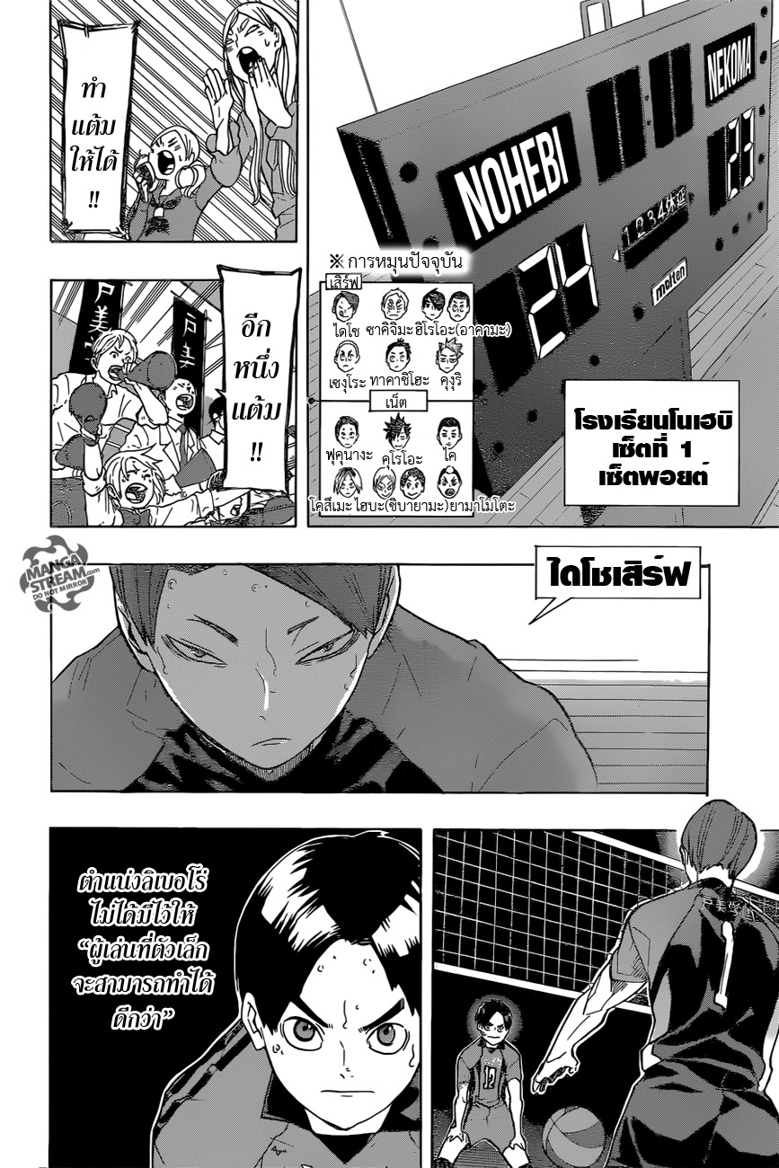 Haikyuu!! 201-เล่นโดยไม่เตรียมการ