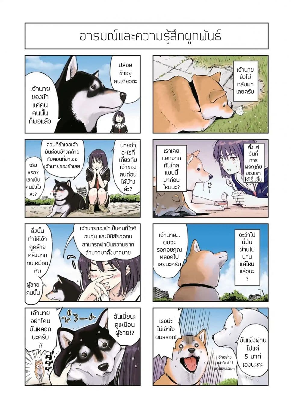Roaming The Apocalypse with My Shiba Inu ผจญวันสิ้นโลกกับเจ้าชิบะ 8-8
