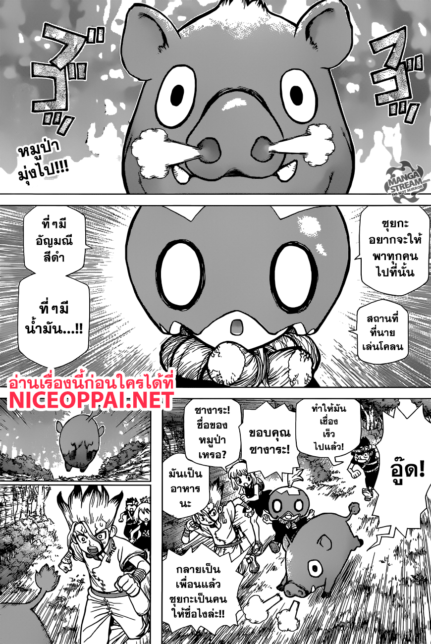 Dr.Stone 95-การติดต่อแรก