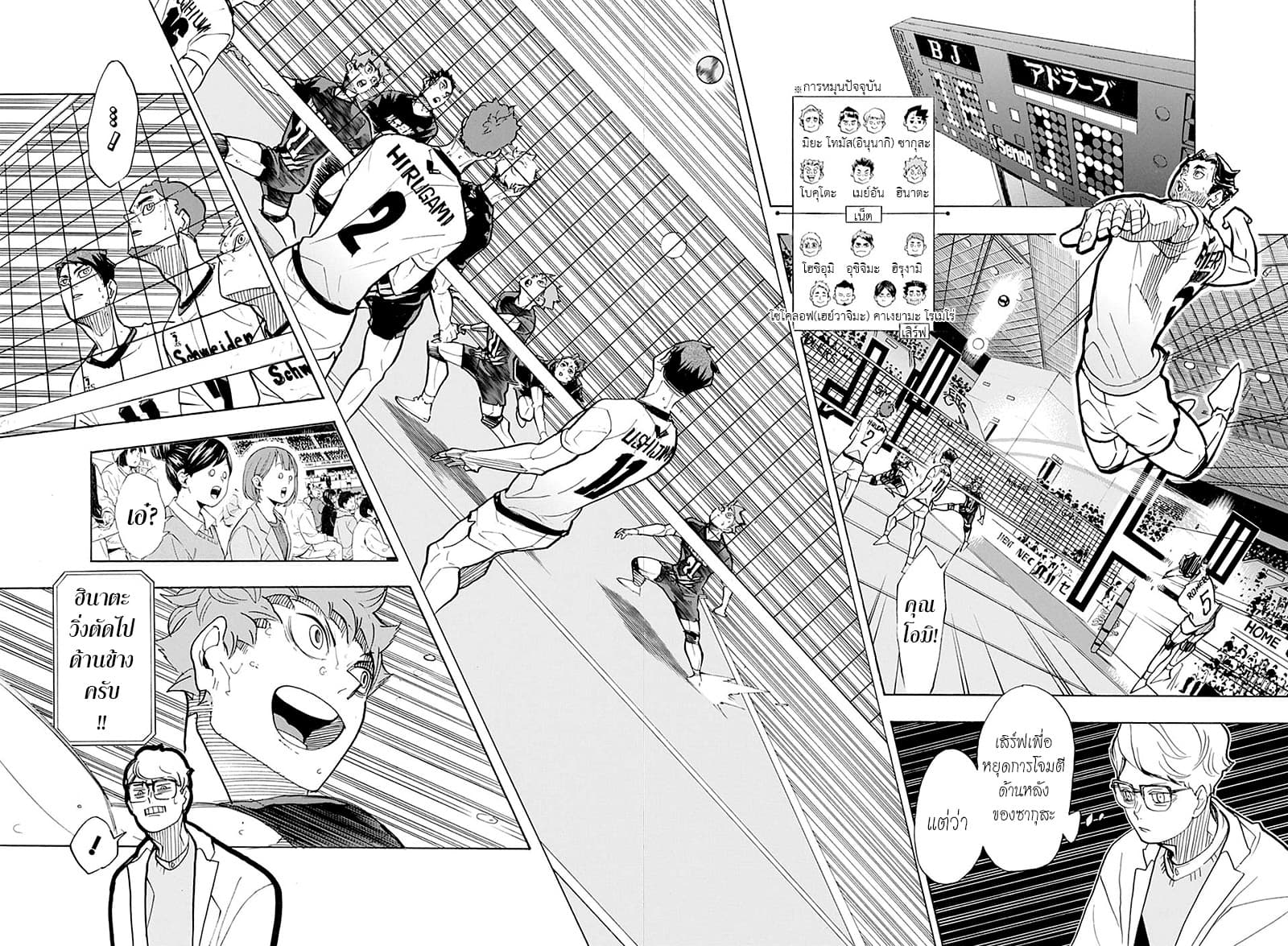 Haikyuu!! 385-มันทำให้ฉันเร่าร้อนแต่ในเวลาเดียวกันก็รู้สึกอิจฉา