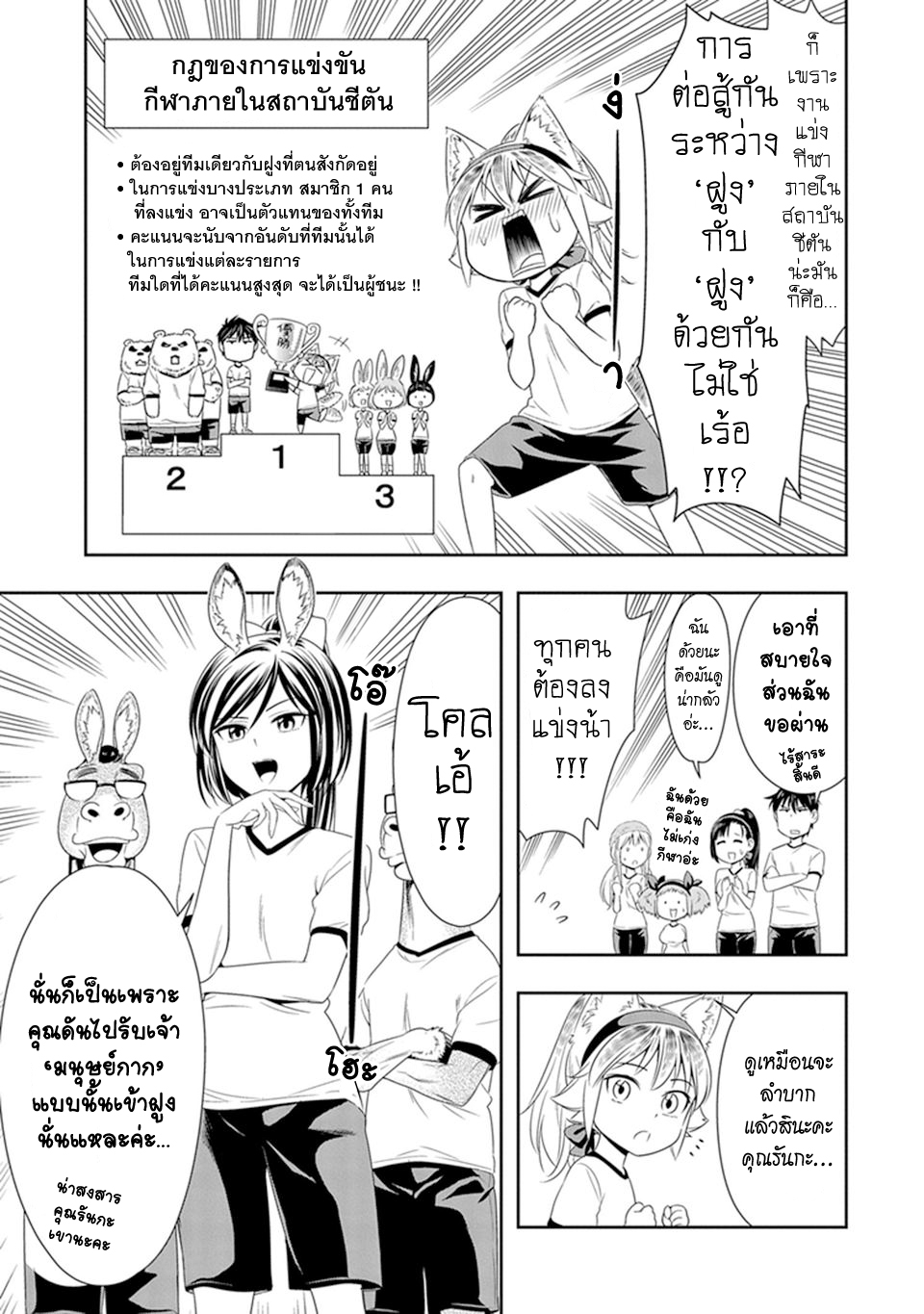 Murenase! Shiiton Gakuen 9-งานกีฬาภายในสถาบันชีตัน (Part 1)
