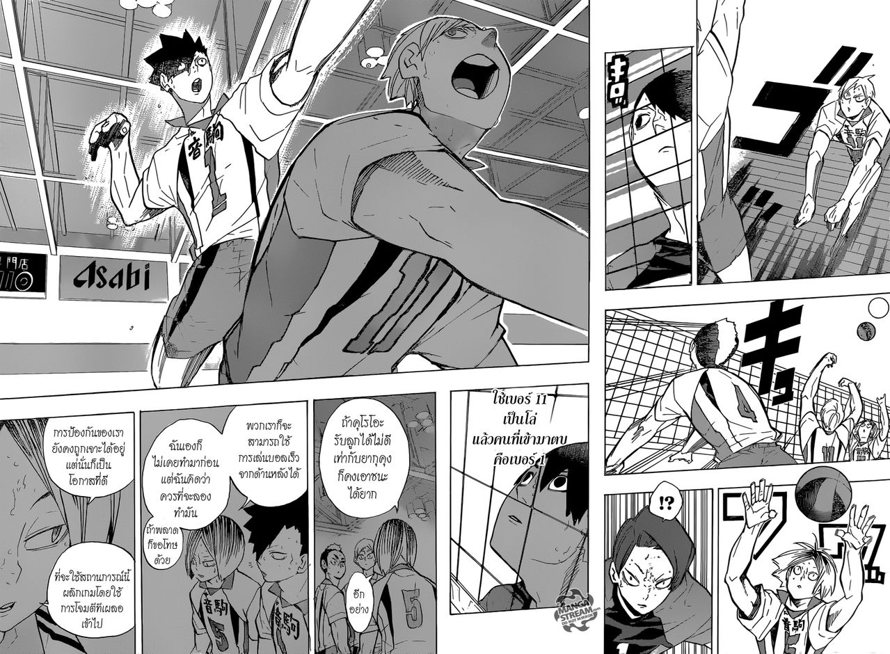 Haikyuu!! 201-เล่นโดยไม่เตรียมการ