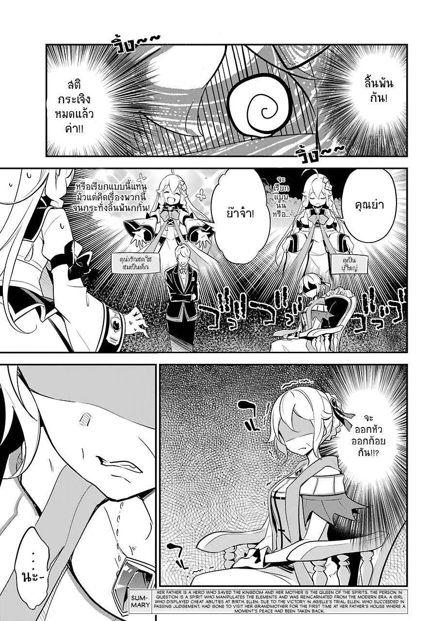 Chichi wa Eiyuu, Haha wa Seirei, Musume no Watashi wa Tenseisha 8-8